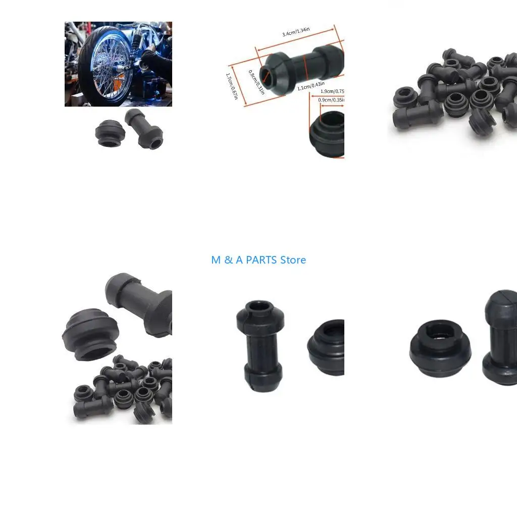 U1JF Motorcycle Disc Brake Pump Bracket Caliper Waterproof Cap Shock Absorbers Sleeve