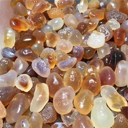 Treasure Talisman Energy Desert Alashan Gobi Sugar Heart Agate Heaven Eye Bead Cool & Honey Style Necklace Pendant Or Sculptable