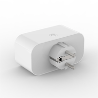 Smart Socket TUYA Smart Wifi Dual Plug 16A 2-in-1 Socket Outlet Switch Smart Home Timing APP Voice Control Work CLY809 EU Plug