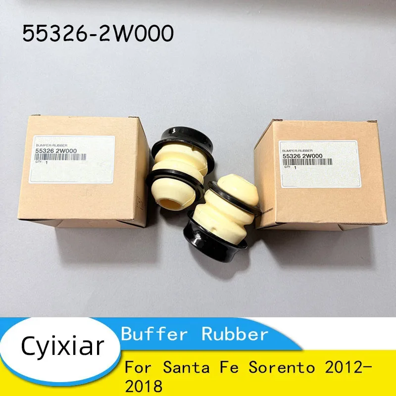 

2PCS Rear Shock Absorber Buffer Rubber for Santa Fe Sorento 2012-2018 Oem 55326-2W000 553262W000