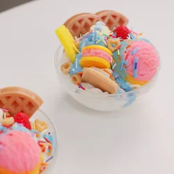 Creative DIY Ice-Cream Ball Candle Silicone Mold Simulation Fruit Fondant Mould DIY Chocolate Cookie Baking Cake Decor Molds