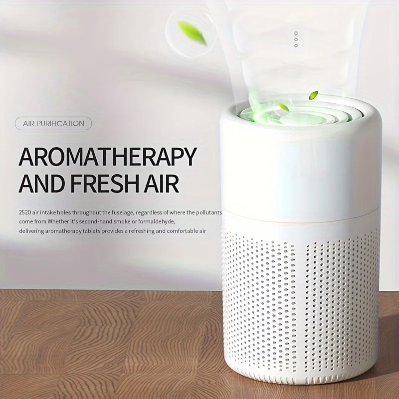 1pc True HEPA Air Purifier, Deodorizer Indoor Deodorizing Air Pur, For  Office Living Room Up To 350~500ft², Digital Display Ai