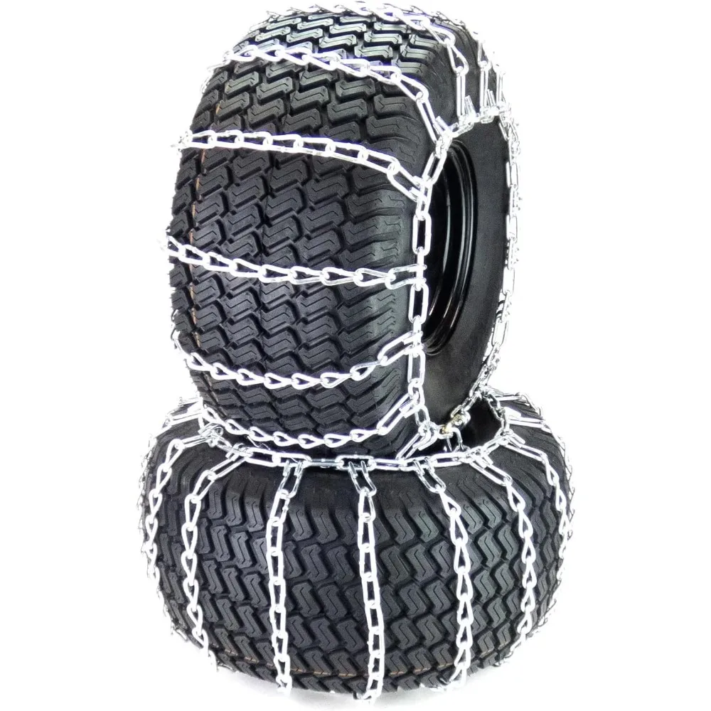 

Snow/Mud Tire Chains 20x9.00-10 - 21x8.00-10 with 2-Link Spacing