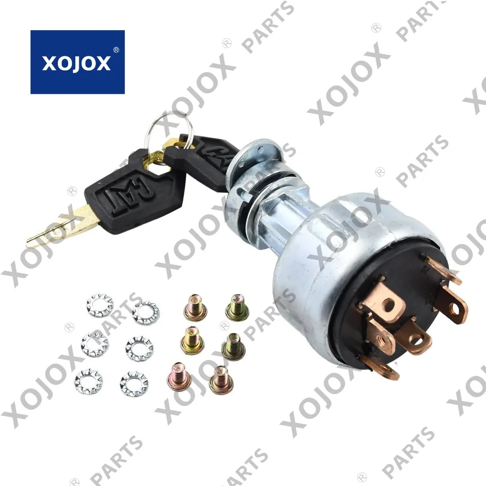 

xojox Starter Ignition Switch with 2 Keys 7Y3918 7Y-3918 For CAT Excavator 311 311C 312 312BL 313B 314C 315 315BL