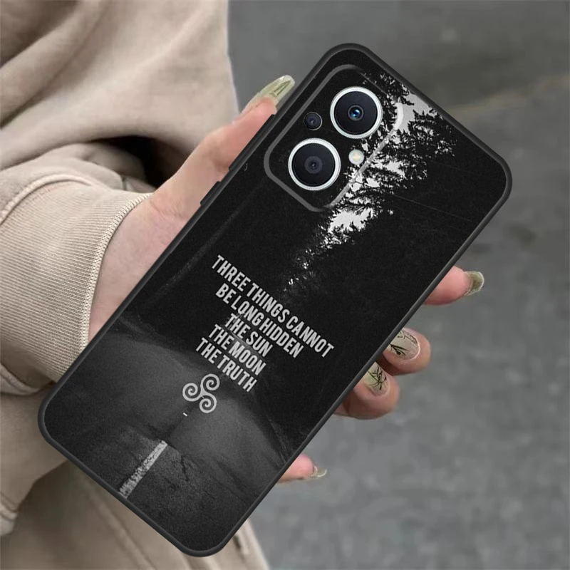 Teen Wolf Quotes Case For OPPO Reno 11 F 10 Pro 4 5 6 7 8 Lite 4Z 5Z 8T OPPO Find X3 X2 Lite X6 X5 Pro Cover