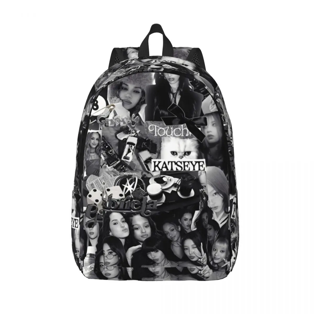 

Рюкзак Katseye для мужчин и женщин, студенческий подростковый походный дорожный рюкзак, холщовые сумки для колледжа, уличные сумки