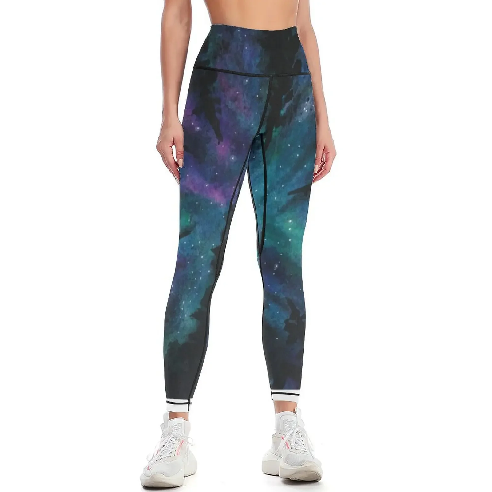 

Forest night sky Leggings Women's pants Sports female for girls Womens Leggings