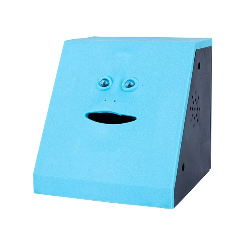 FULL-Battery Operated Novelty Monkey Money Saving Box Piggy Bank For 3 Years+ Kids Boys Girls Adults Birthday Day Gift