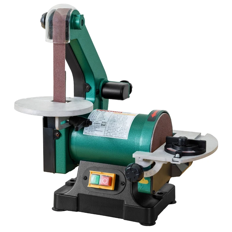 Sanding Disc and Belt Sander H1500 Home Use Compact Woodworking Bench-Top Knife Sharpener, Polisher, Sanding Disc Machine, Sande
