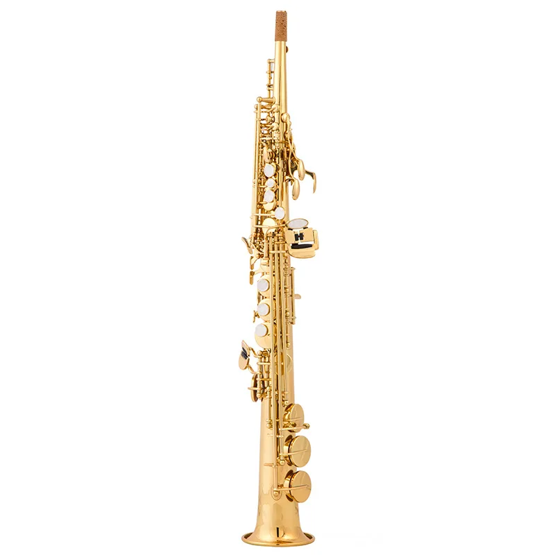 

Straight Pipe, Straight Pipe Saxophone, Saxophone Musical Instrument, B-flat Treble Straight Pipe Saxophone, Easy To Transport