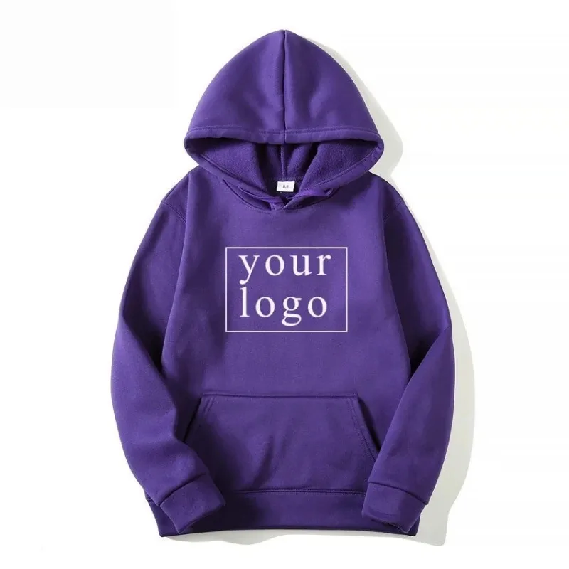 Your Own Design Brand Logo/image Personalize Anywhere Men Women DIY Hoodie Sweatshirt Casual Hoodie New Fashion High Quality