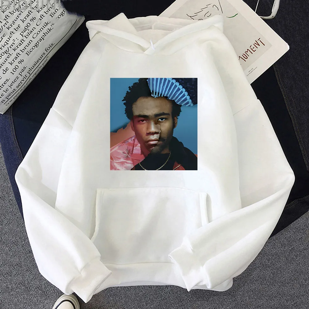 

Childish Gambino Printed Hoodie New Fashionable Sweatshirt Velvet Long Sleeved Men Women Clothing Moletom Casual Unisex Hoody