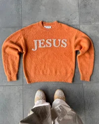 2025 Hip hop winter new street fashion men sweater Harajuku trend casual jumper personality pearl embroidery design knitwear