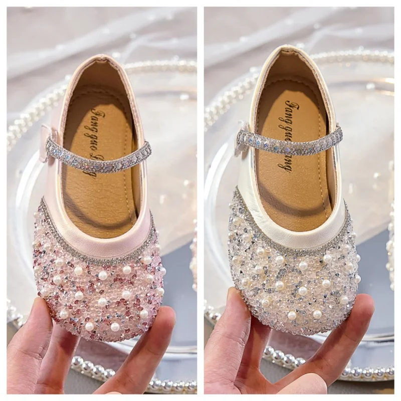 

Новые детские туфли-принцессы 2026 года: мягкая подошва, блестящие, модные, для выступлений