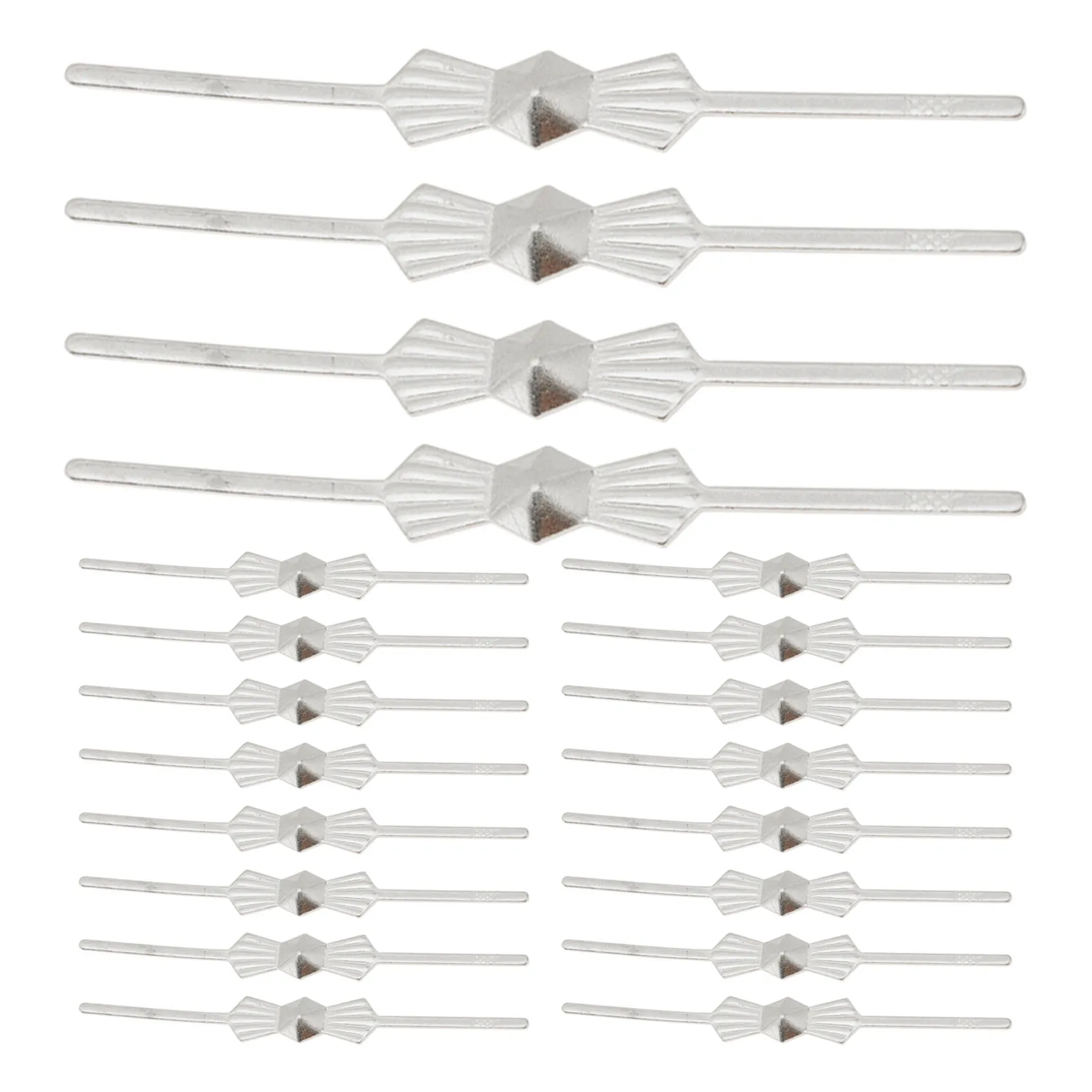 Chandelier Connectors Gold Crystal Replacement Clips Bow Tie for Lamps Bowtie Pin Prisms Pins