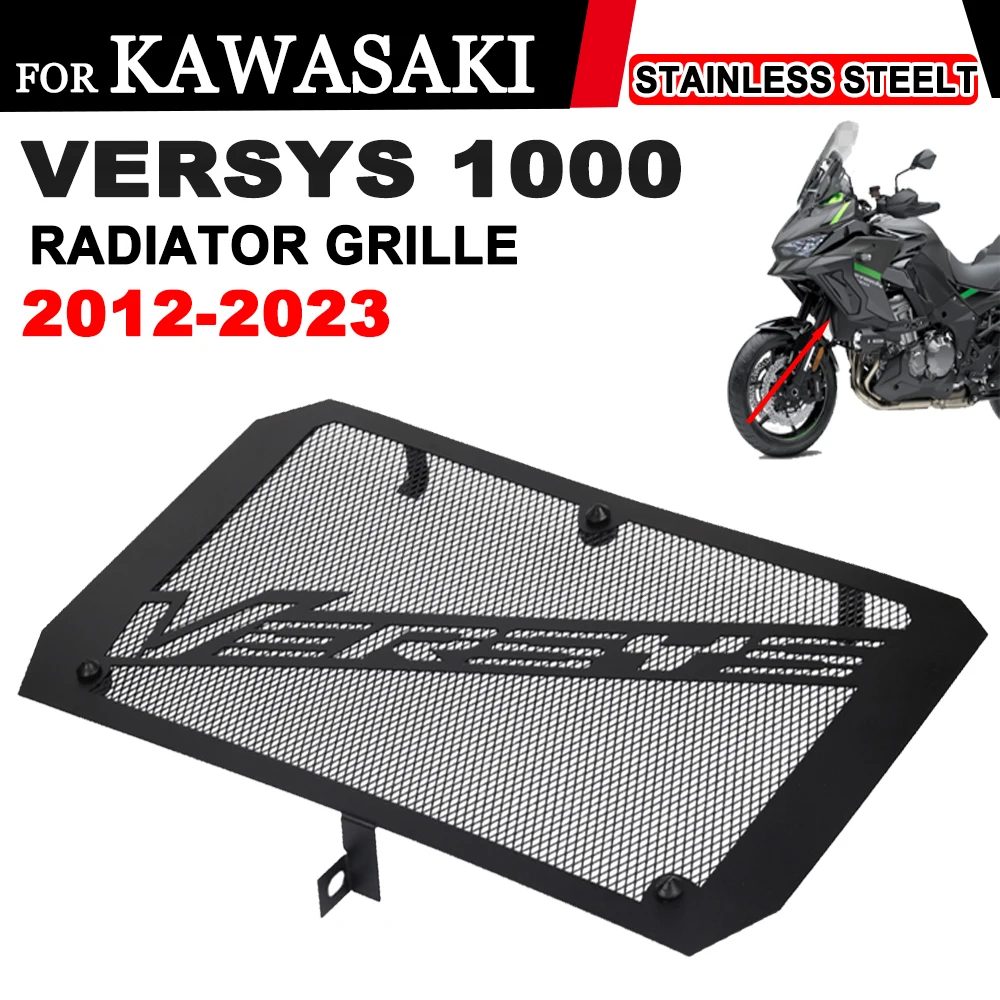 

For Kawasaki Versys 1000 Versys1000 2012 - 2023 Motorcycle Accessories Radiator Grille Grill Guard Protection Protector Cover