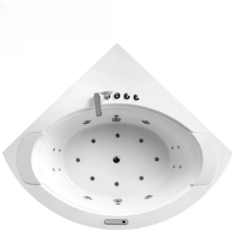 

Bathroom small apartment, adult single Internet celebrity fan surfing, waterfall fan, acrylic Jacuzzi