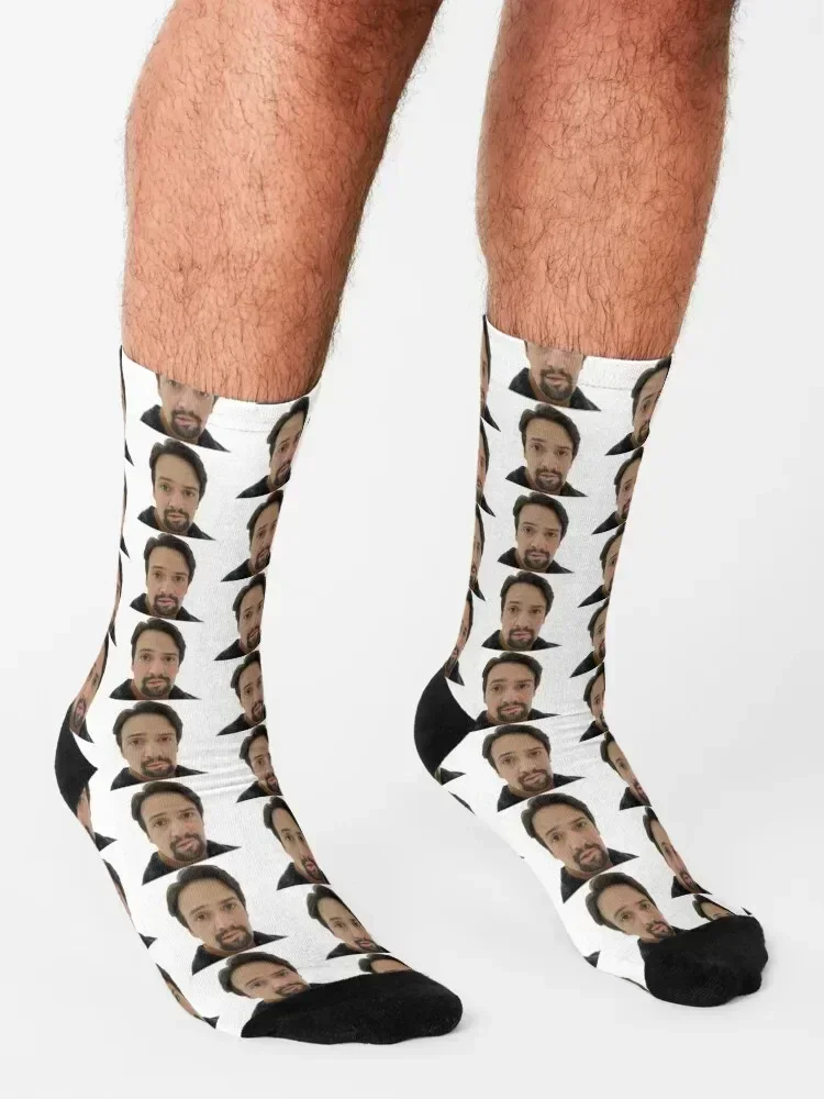 lin manuel miranda meme Socks gym Heating sock Socks Women's Men's