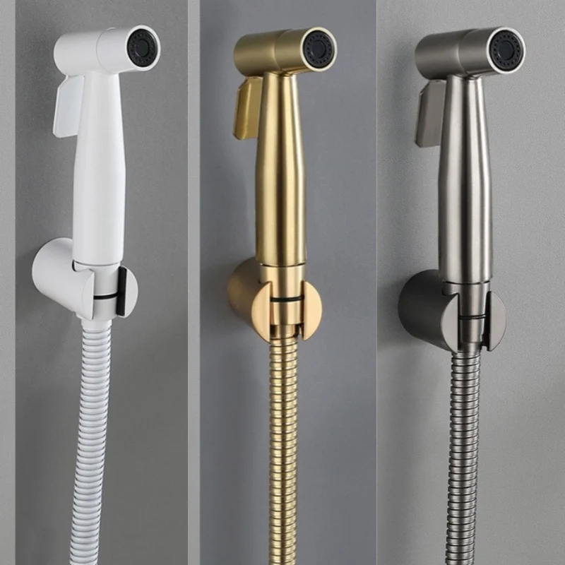 High Quality Handheld Toilet Bidet Faucet Brass Bidet Shower Hygienic Shower Wall Shower Woman Cleaner Cold Water Only