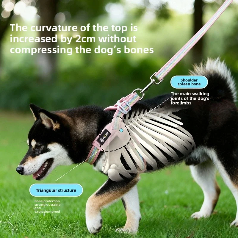 1pc Adjustable Pet Harness Leash Suitable for Small Medium-Sized Dogs Cats for Outdoor Activities