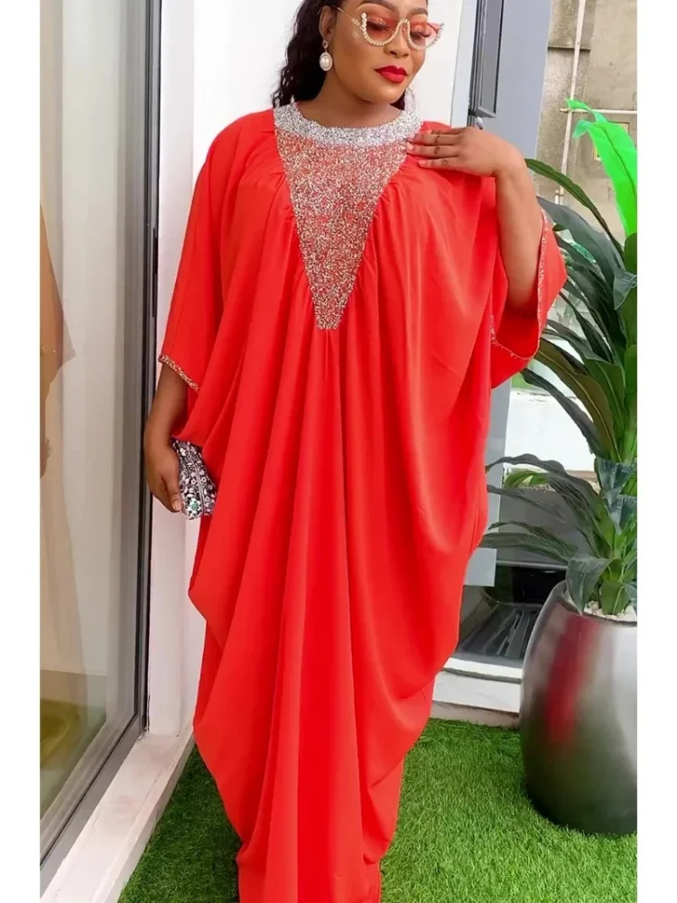 Abayas For Women Dubai Luxury 2024 African Muslim Fashion Dress Caftan Marocain Wedding Party Dresses Boubou Robe Djellaba Femme