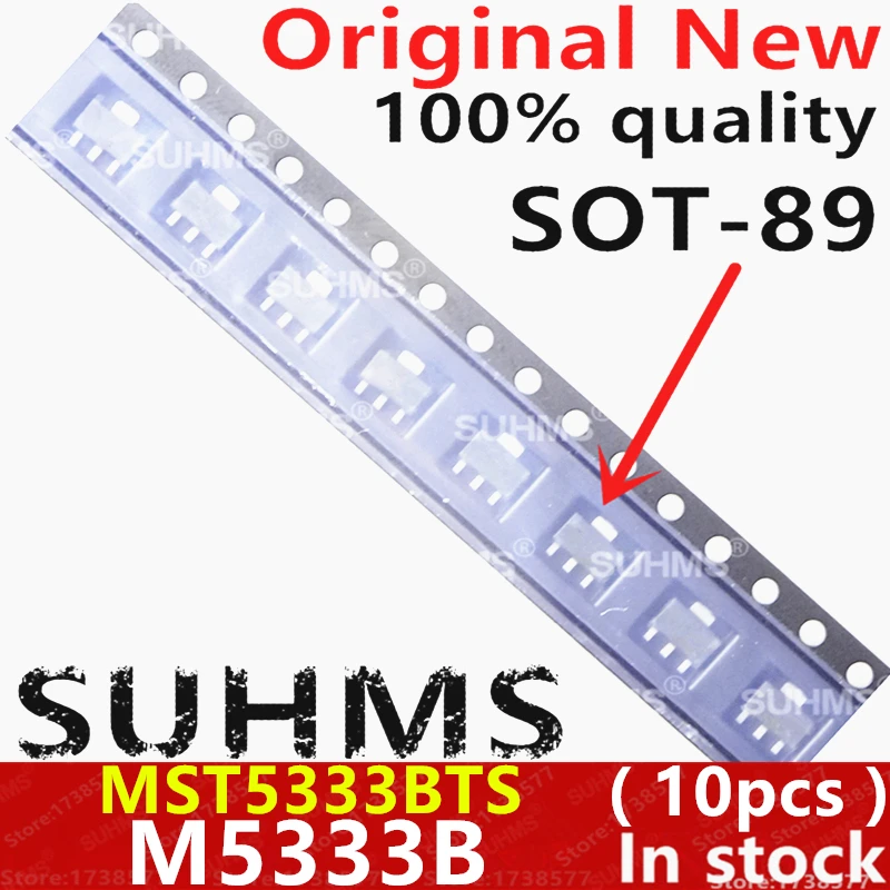 (10piece)100% New MST5333BTS MST5333B M5333B SOT-89 Chipset