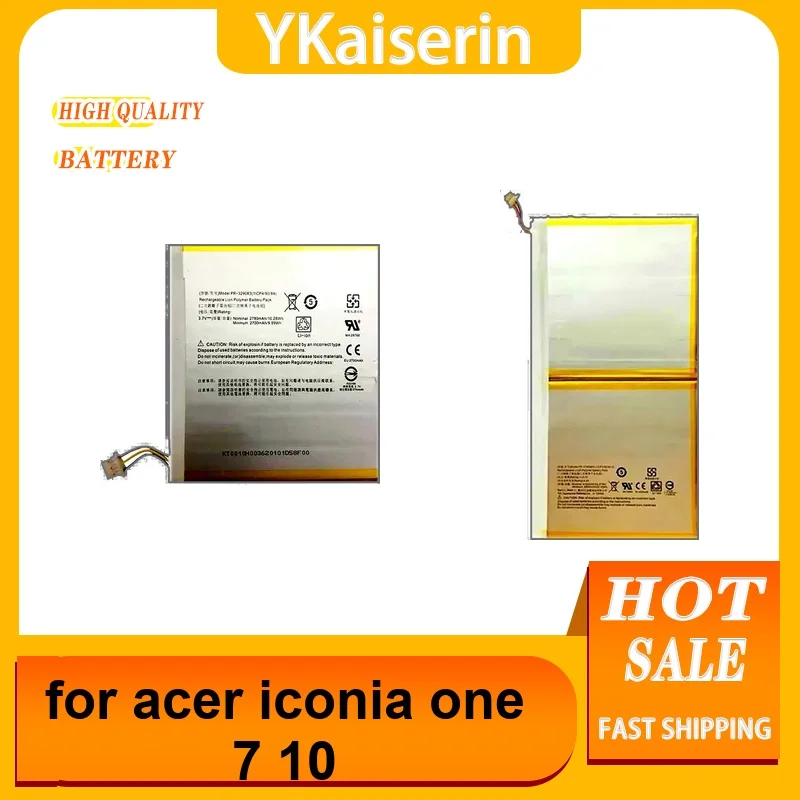 Laptop Battery Durable PR-329083 PR-279594N  6LINE 5LINE 6100Mah For Acer Iconia One 7 10 Batteries