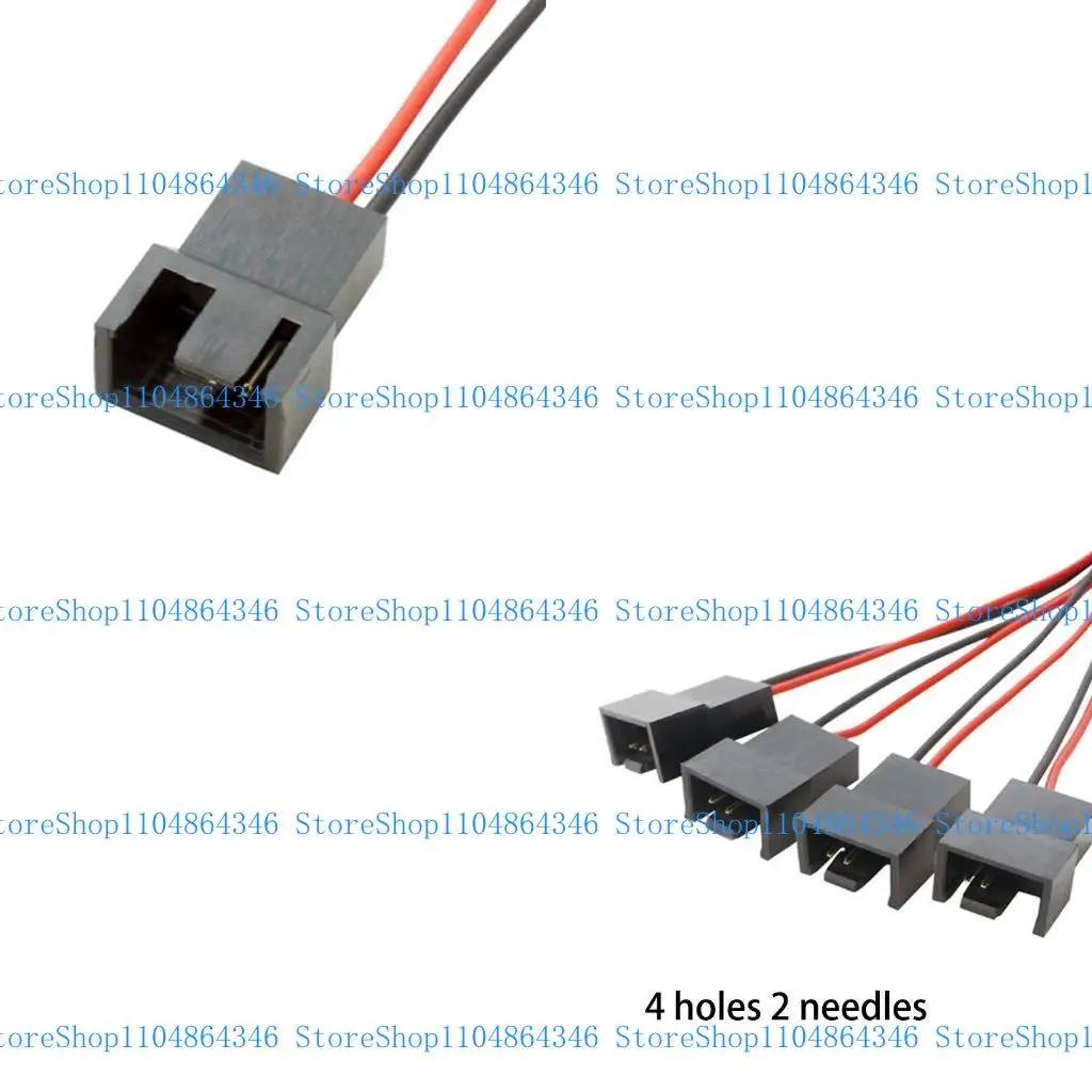 

5asd IDE Molex 4-Pin to Small 4Pin 3 4 Fan Y Splitter Extension Power Cable 4.9in
