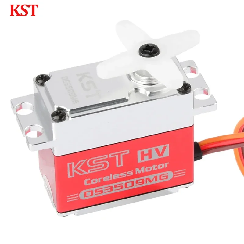

KST DS3509MG 35kg 8.4V HV Digital Servo CNC Coreless motor Metal Gear 25T Large Torque For 30cc 120 Class RC Airplane Boat Car