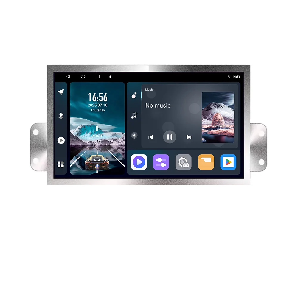 7-calowy odtwarzacz multimedialny do samochodu Citroen C5 X7 III z nawigacją GPS, bez radia stereo 2Din, bezprzewodowy Carplay, WIFI, akcesoria samochodowe 4G — 2