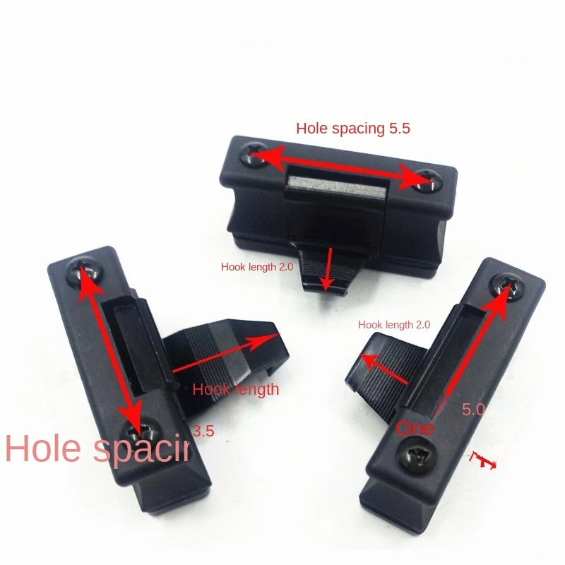 

XOJOX Excavator Parts For Sany Sy 55 65 75 135 215 235-8-9 Excavator Cab Window Glass Buckle Latch