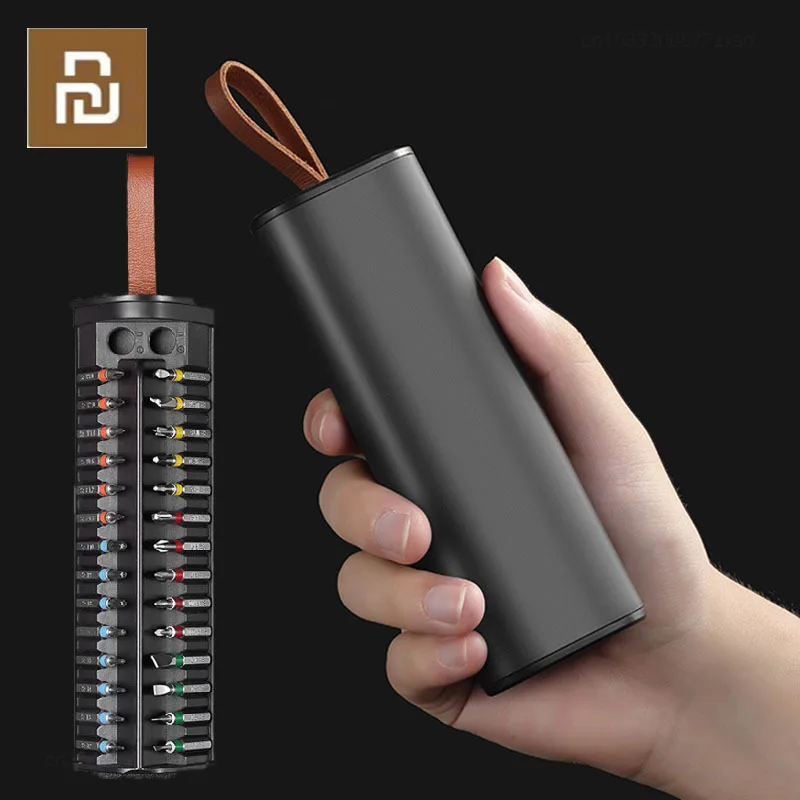 New  30 in 1 Screwdriver Aluminum+S2 Alloy Steel Magnetic Bit Household Precision Glass Watch Screw Driver Set Repair Tool