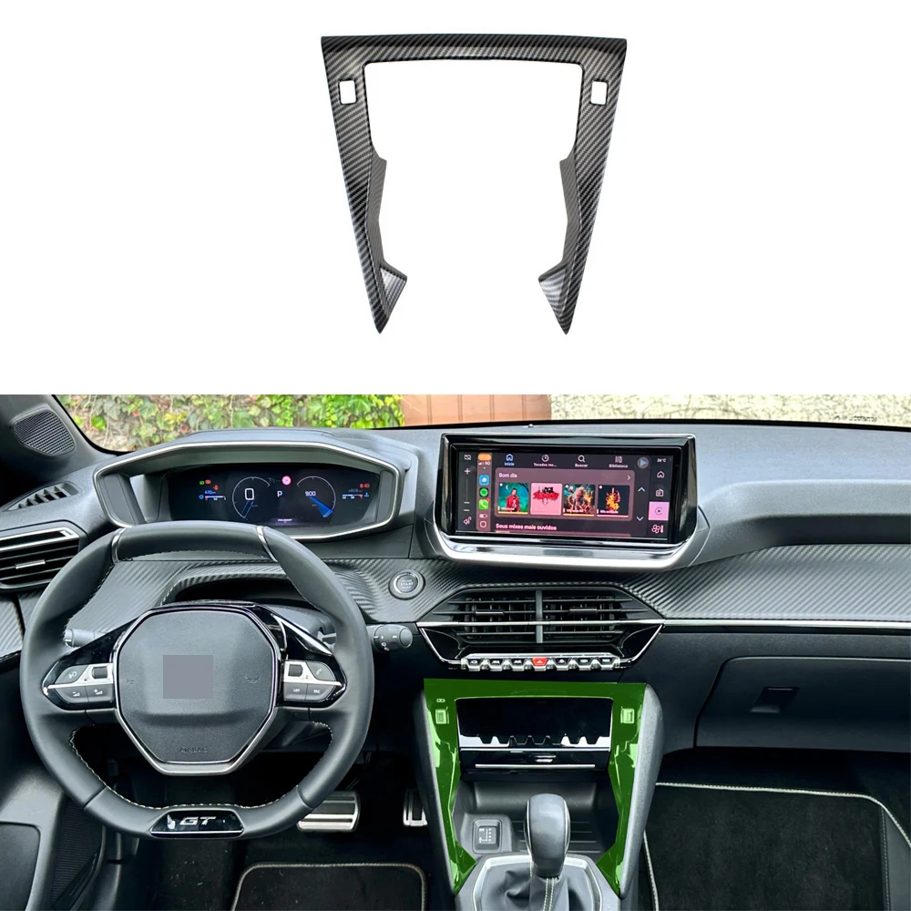 For Applicable to Peugeot 208 central control decorative strip 2020-2025