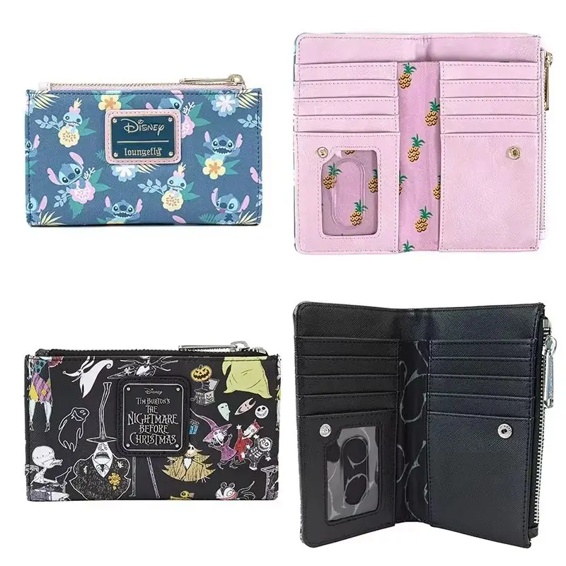 

New Disney Stitch Loungefly Cosplay Mini Children Backpack Fashion Anime Cartoon School Bag Purse Dalmatians Character Gift