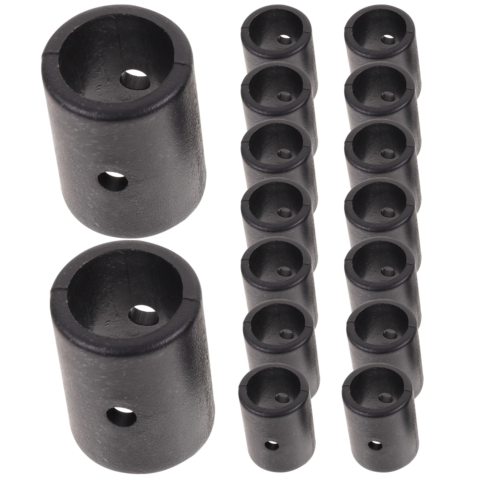 

16 Pcs Bearing Table Toddler Football Balls Pool Pvc Foosball Handles Cap Cover