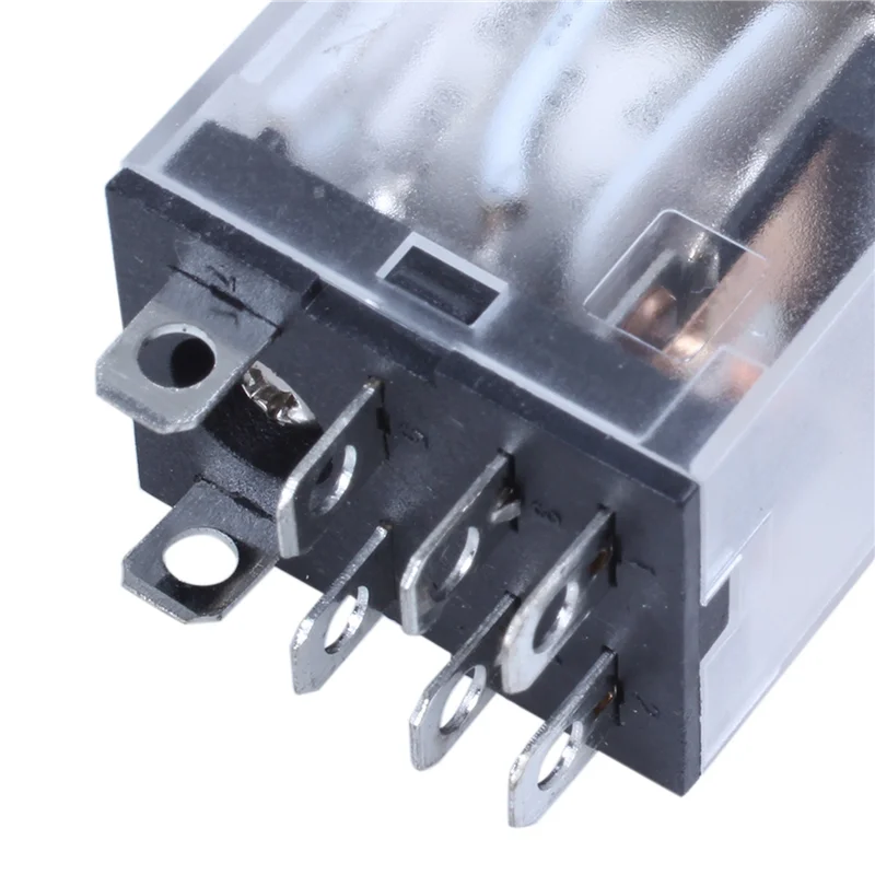 -A96Z 10X JQX-13F LY2 DC 12V Coil 8-Pin DPDT Green LED Electromagnetic Relay