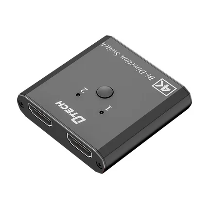 2PCS DTECH New 4k@30hz HD Display Two-way Transmission 2 In 1 Out And 1 In 2 Out Video Hdmi Switcher