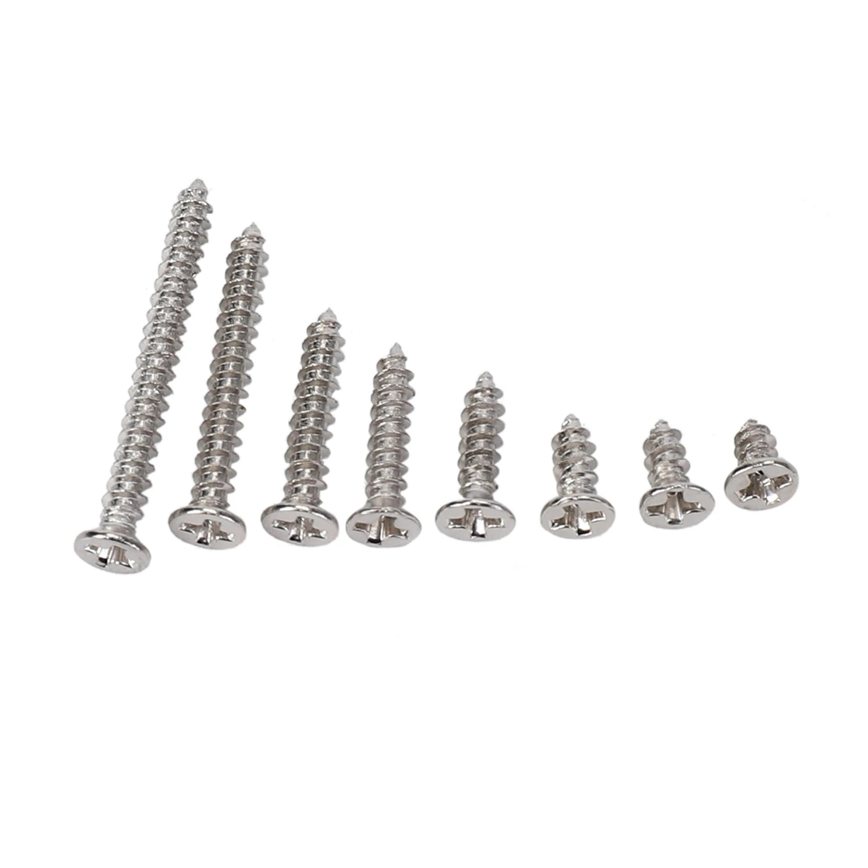ABGH-4000Pcs Stainless Steel Self Tapping Screw Assortment Kit Lock Nut Wood Thread Nail Screw Sets M2