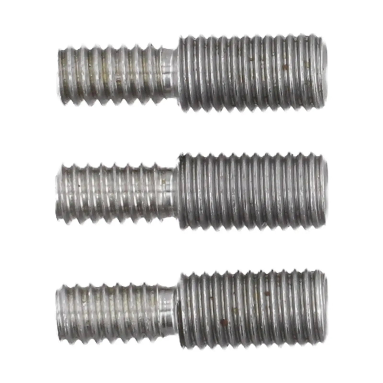 3pcs Threaded Converter Screw Set 10x3x1cm Metal Bow Shock Absorber Screw Adapters Lightweight For 1/4