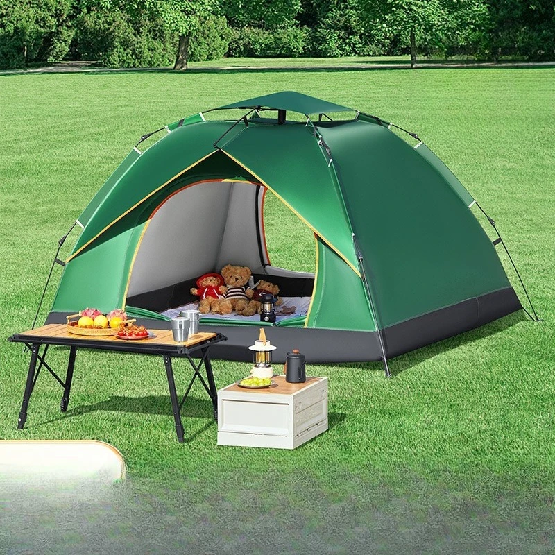 

Tent Outdoor Portable Folding Camping Beach Thickened Windproof Sun Protection Full Automatic