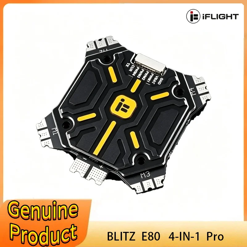 IFlight BLITZ E80 Pro 4-IN-1 ESC G2 35x35mm for RC FPV Racing Drone Brushless Speed Controller