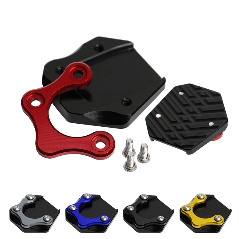 الألومنيوم مسنده المكبر وسادة المضادة للانزلاق الموسع قاعدة حامل دعم تمديد قطع غيار الدراجات النارية لهوندا CM300 CM500 المتمردين 500