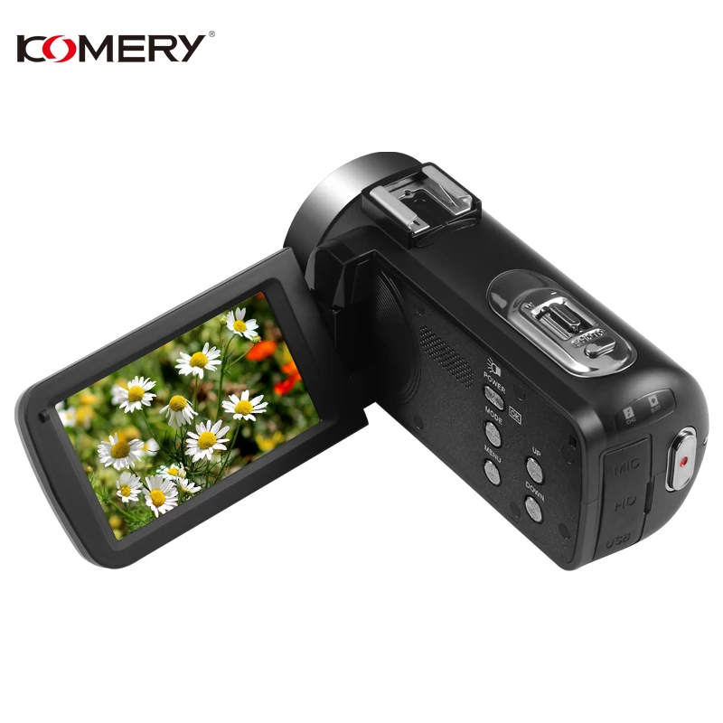 2.7K Outdoor Vlog Camcorder Digital Cameras 2 in1 Photo Video Record DV Travel Video Camera 16X Zoom 3 inch Screen View playback