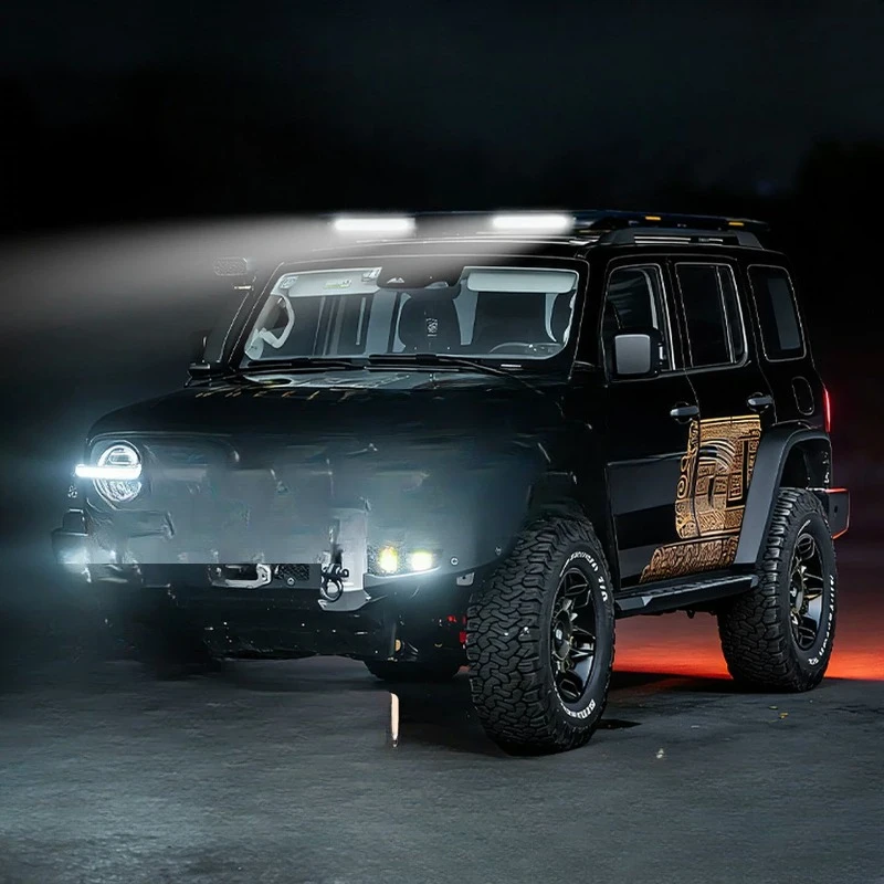 

Roof rack, roof platform, spotlight modification supplies
