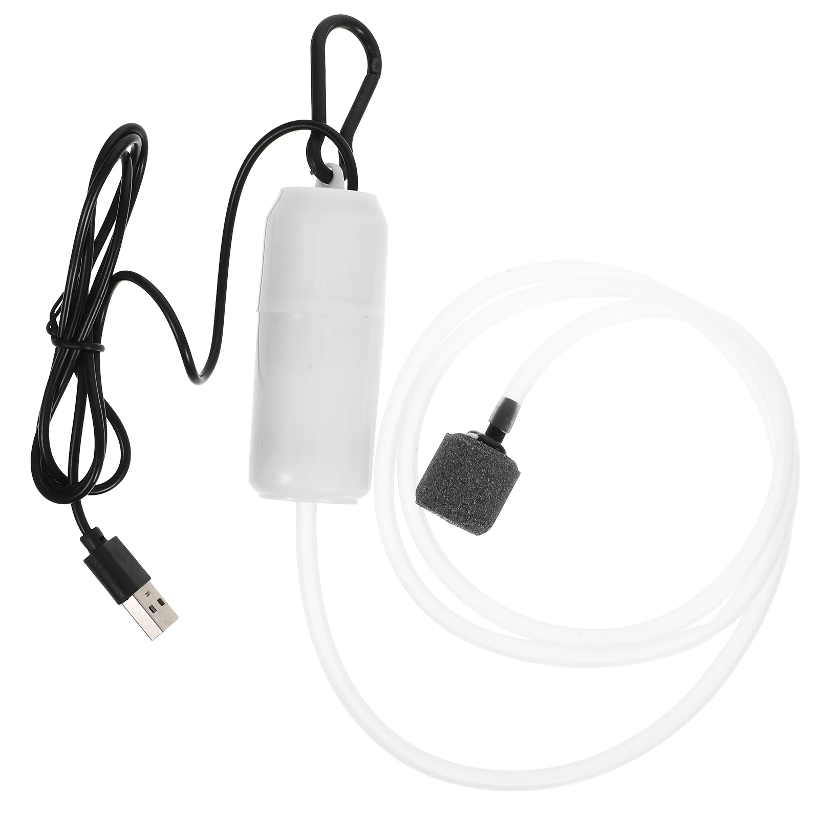 

Oxygen Pump Aquarium USB Fish Tank Mini Air Pump Compact Silent Portable Bubble Aerator Pet Supplies Aquatic Oxygen Generator