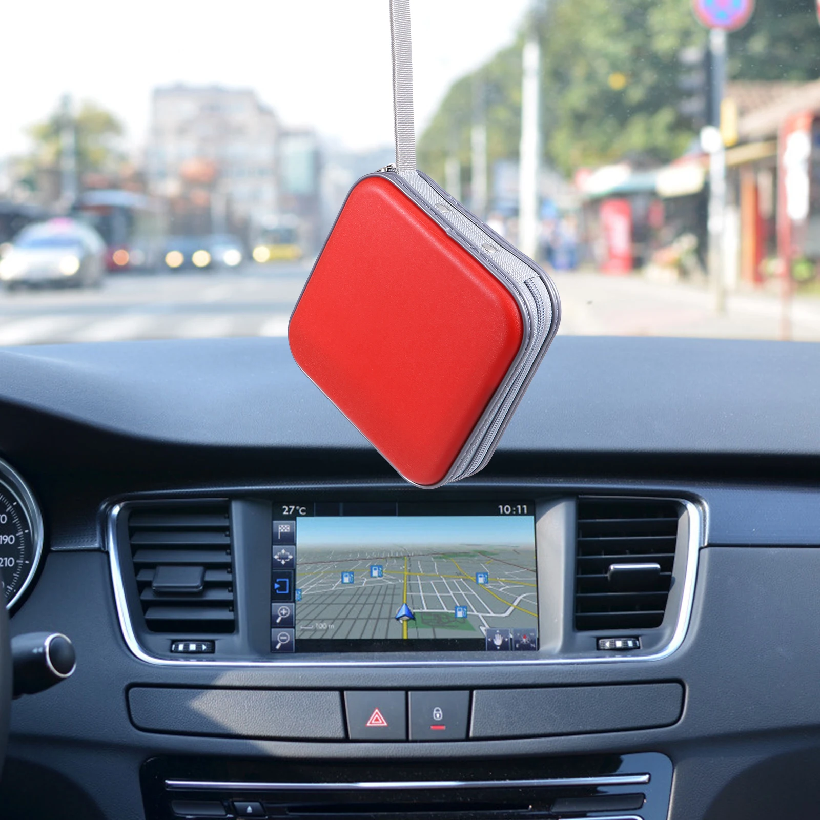 40 Capacity Plastic CD Bag Large CD Storage Case Portable DVD Holder Dust Proof Scratch Resistant Wallet