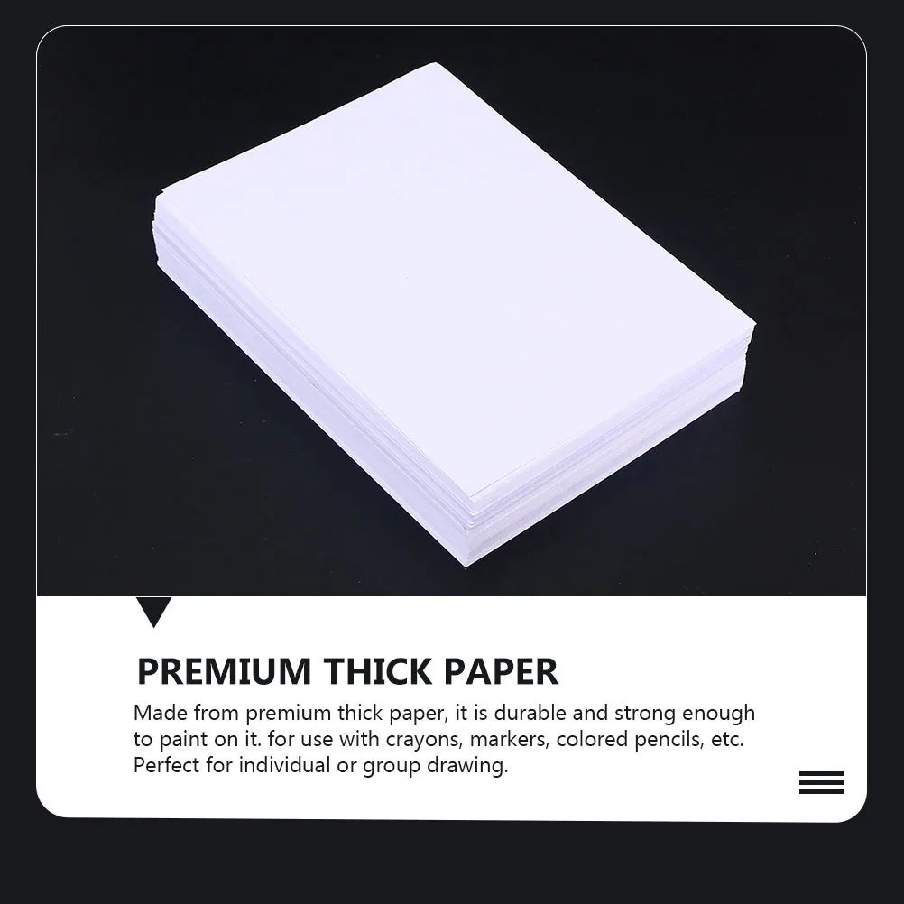 100 قطعة من ورق الألوان المائية الفاخرة السميكة السلسة DIY بها بنفسك رسم فني رسم الكتابة على الجدران الحرفية الطلاب الفنانين