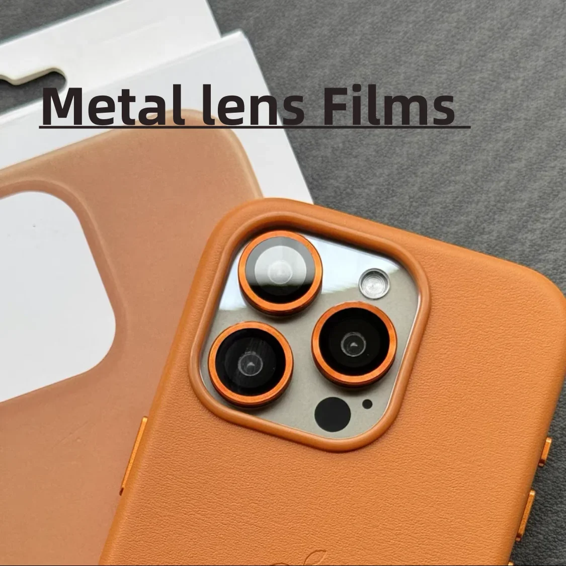 2-3Pcs Lens Metal Ring Protector Glass For IPhone 16 15 ProMax Camera Lens Protection On IPhone12 13 14 ProMax Camera Lens Film