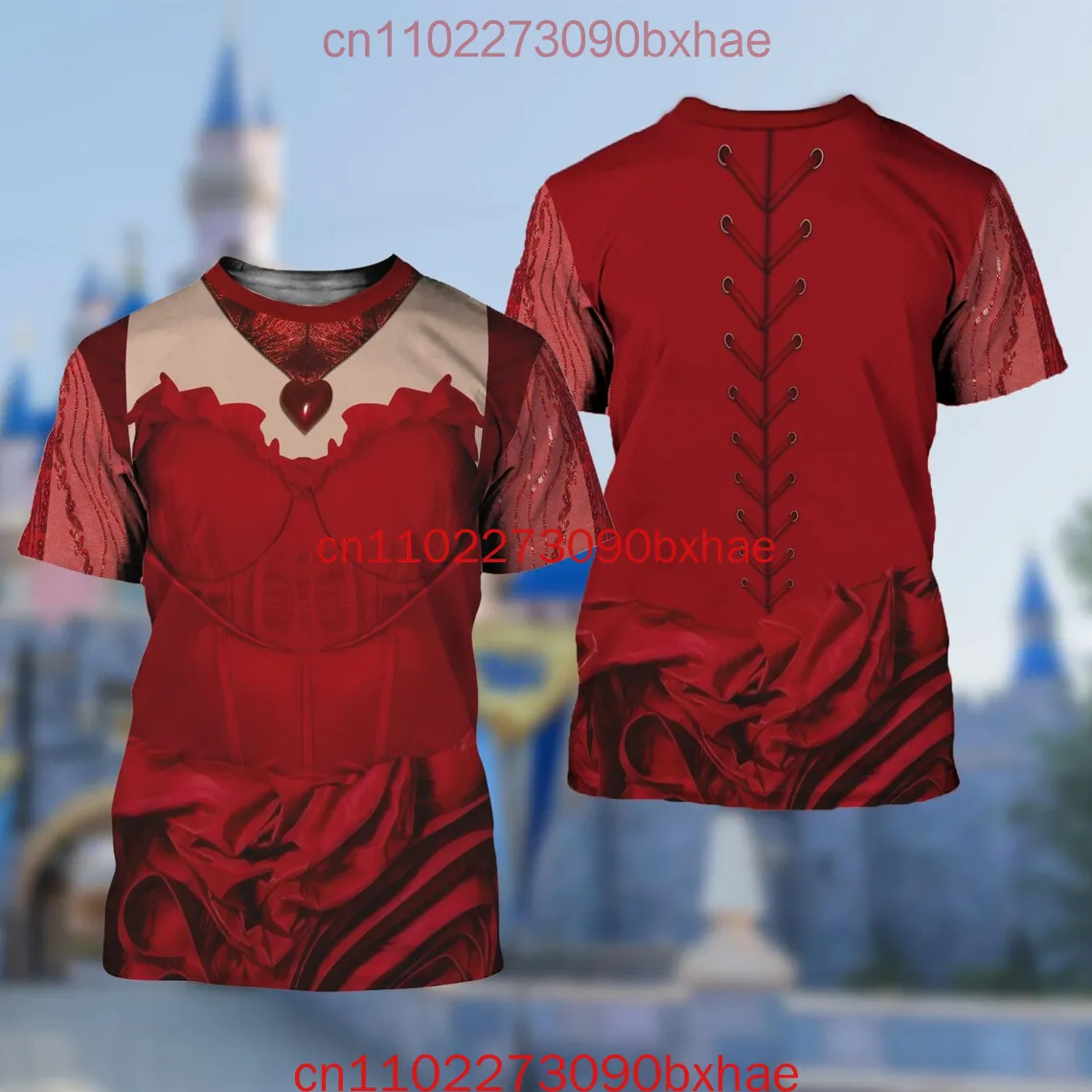 ディズニー ディセンダント コスチューム Tシャツ 3D プリント ハデス ディセンダント コスプレ衣装 メンズ レディース キッズ Tシャツ
