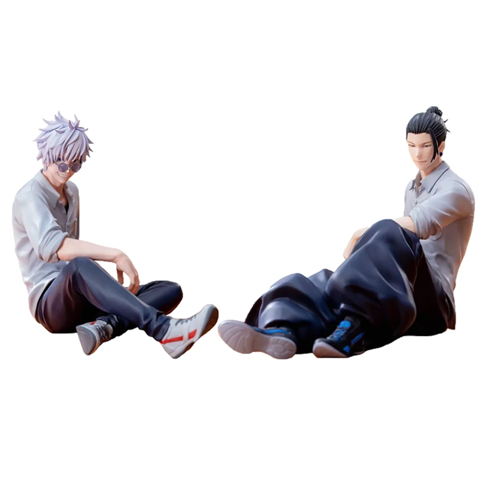 Gojo Satoru Anime Jujutsu Kaisen Figur Geto Suguru Yumemirize Sitzende Position Sammlermodell Geschenk Spielzeug Actionfigur Geschenke – Detail 10
